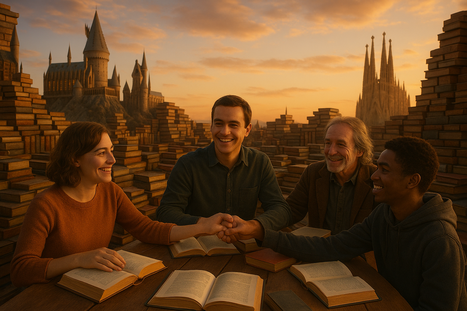 کتابها ما را به هم وصل میکنند